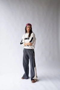 Parisienne Trackpant Noir | Araminta James