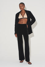 Load image into Gallery viewer, Bowie Velvet Pant, Black | HANSEN &amp; GRETEL