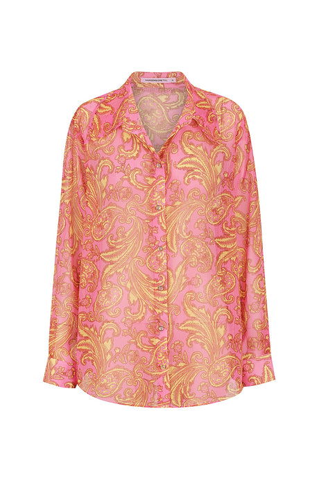 Apollo Shirt Pink Spice | HANSEN & GRETEL