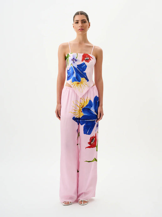 Freya Scarf Top Elysium Blush | ROAME