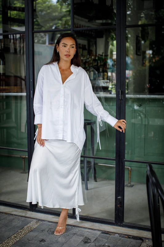 Alexandra Top, White | Effusive