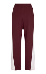 Saint Germain Knit Pant Red Wine | Araminta James