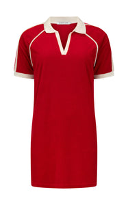 Rhodes Terry Dress Cherry Pie | Araminta James
