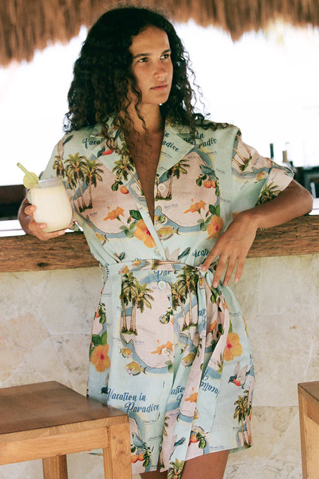 Rey Dress Palm Paradise | Palm Noosa