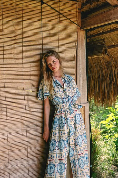 Carla Dress Lagoona Tile | Palm Noosa