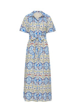 Load image into Gallery viewer, Carla Dress Lagoona Tile | Palm Noosa