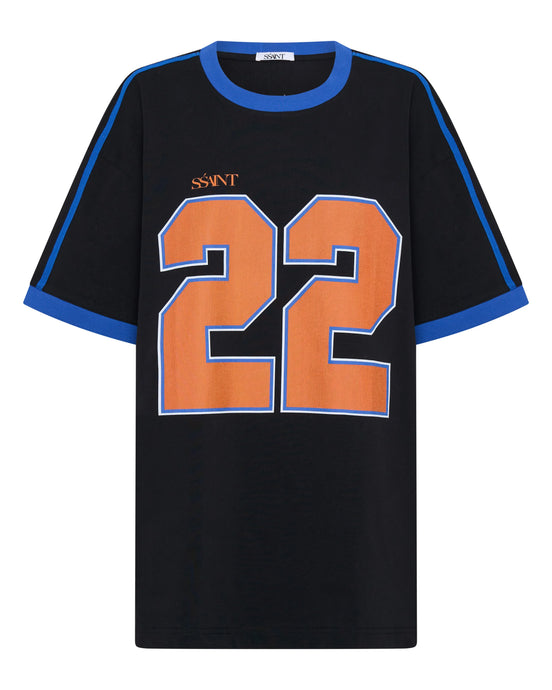 Twenty Two Tee Black |  SSAINT