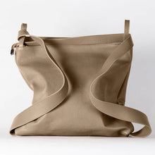 Load image into Gallery viewer, Bella XL Taupe 2-in-1 Convertible Backpack Tote | Vestirsi