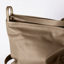 Load image into Gallery viewer, Bella XL Taupe 2-in-1 Convertible Backpack Tote | Vestirsi
