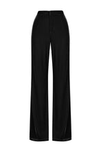 Load image into Gallery viewer, Bowie Velvet Pant, Black | HANSEN &amp; GRETEL