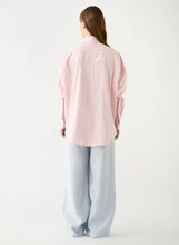 Load image into Gallery viewer, Bayview Stripe Shirt - Pink Stripe | Esmaee