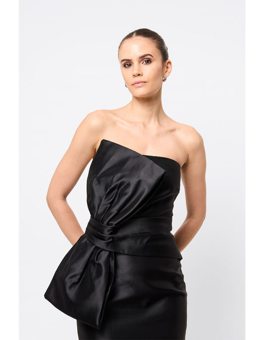 Divinity Midi Dress Black / Mossman
