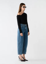 Load image into Gallery viewer, Pinnacle Knit Top Black &amp; Brown / Esmaee
