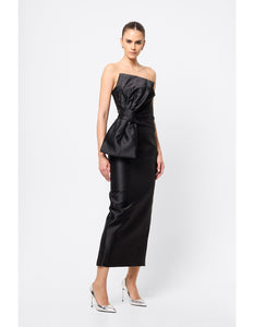 Divinity Midi Dress Black / Mossman