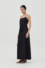 Load image into Gallery viewer, Elysian Belted Maxi Dress Black / Third Form