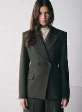 Load image into Gallery viewer, Symmetry Blazer - Dark Olive | Esmaee