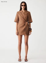 Load image into Gallery viewer, Paragon Blazer Dress, Dune Brown | Esmaee