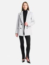 Load image into Gallery viewer, Kati Wool Blazer Mid Grey Marle / Ena Pelly