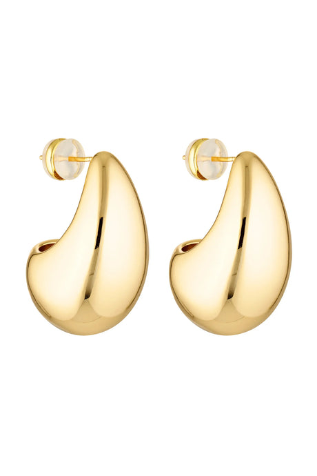 Blob Earring Gold / Porter Jewellery
