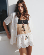 Load image into Gallery viewer, Bronny Shirt, Ivory Anglaise | Hansen &amp; Gretel