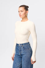 Load image into Gallery viewer, Brooklyn Top, Natural | Mossman