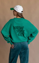 Load image into Gallery viewer, NYC SWEATSHIRT WASHED IVY | Araminta James