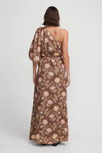 Load image into Gallery viewer, Carmen Maxi Dress, Carob Floral | Hansen &amp; Gretel