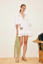 Load image into Gallery viewer, Camelia Embellished Mini Dress | Alemais