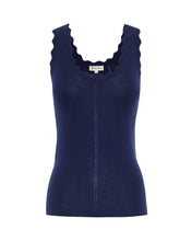 Load image into Gallery viewer, Icon Cami Navy / Iris &amp; Wool