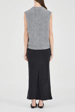 Load image into Gallery viewer, The Fluffy Knit Best - Charcoal / Friend of Audrey