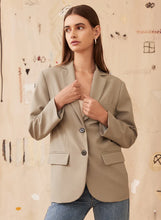 Load image into Gallery viewer, Chicago Blazer, Light Khaki | Esmaee