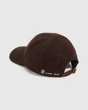 Load image into Gallery viewer, Ladies Wool Cap Chocolate Brown | Iris &amp; Wool