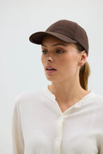 Load image into Gallery viewer, Ladies Wool Cap Chocolate Brown | Iris &amp; Wool