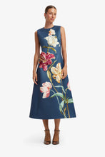 Load image into Gallery viewer, Cleo Embroidered Sleeveless Midi Dress | Leo Lin