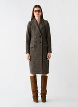 Load image into Gallery viewer, Roam Tweed Coat Mocha Tweed / Esmaee