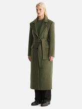 Load image into Gallery viewer, Madison Wool Coat - Forest / Ena Pelly