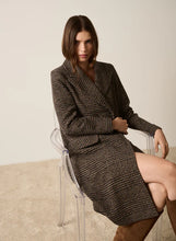 Load image into Gallery viewer, Roam Tweed Coat Mocha Tweed / Esmaee