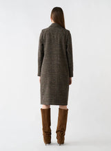 Load image into Gallery viewer, Roam Tweed Coat Mocha Tweed / Esmaee