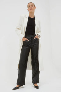 Legacy Long Line Blazer Off White / Sovere