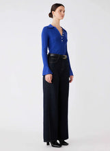 Load image into Gallery viewer, Avenue Button Sweater Cobalt / Esmaee