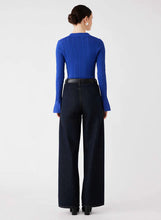 Load image into Gallery viewer, Avenue Button Sweater Cobalt / Esmaee