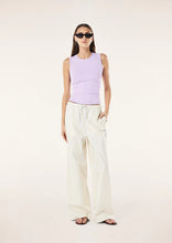 Load image into Gallery viewer, Ace Cotton Poplin Pants, Whisper White | P E Nation