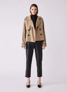 Avenue Cropped Trench in Driftwood