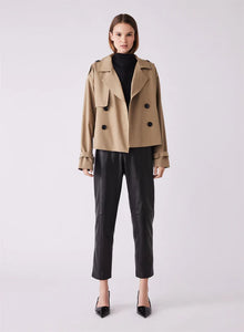 Avenue Cropped Trench in Driftwood