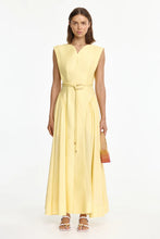 Load image into Gallery viewer, Alvie Maxi Dress Lemon Sorbet / Acler