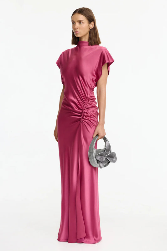 Beckford maxi dress Pink Orchid | ACLER