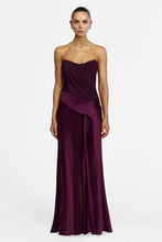 Load image into Gallery viewer, Lamette Maxi Dress Boysenberry / Acler