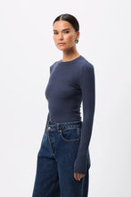 Load image into Gallery viewer, Brooklyn Top, Sapphire | Mossman