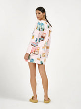 Load image into Gallery viewer, Athena Tie Mini Dress, Marrakech | Roame