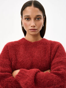 Marina Knit Sweater Mulberry | Roame
